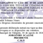 2123 - VEREADOR FABIANO JOSÉ NUNES